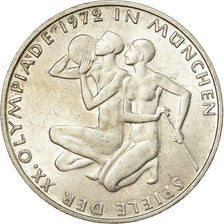 Munten, Federale Duitse Republiek, 10 Mark, 1972, Karlsruhe, Proof, ZF+, Zilver