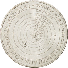 GERMANY - FEDERAL REPUBLIC, 5 Mark, 1973, Hamburg, Germany, MS(60-62), Silver...