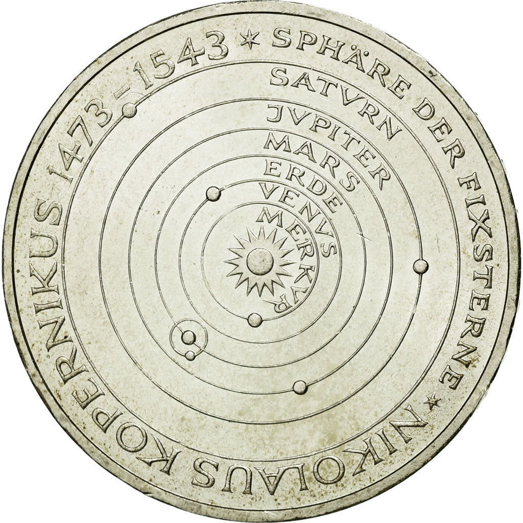 Coin, GERMANY - FEDERAL REPUBLIC, 5 Mark, 1973, Hamburg, Germany, MS(60-62)