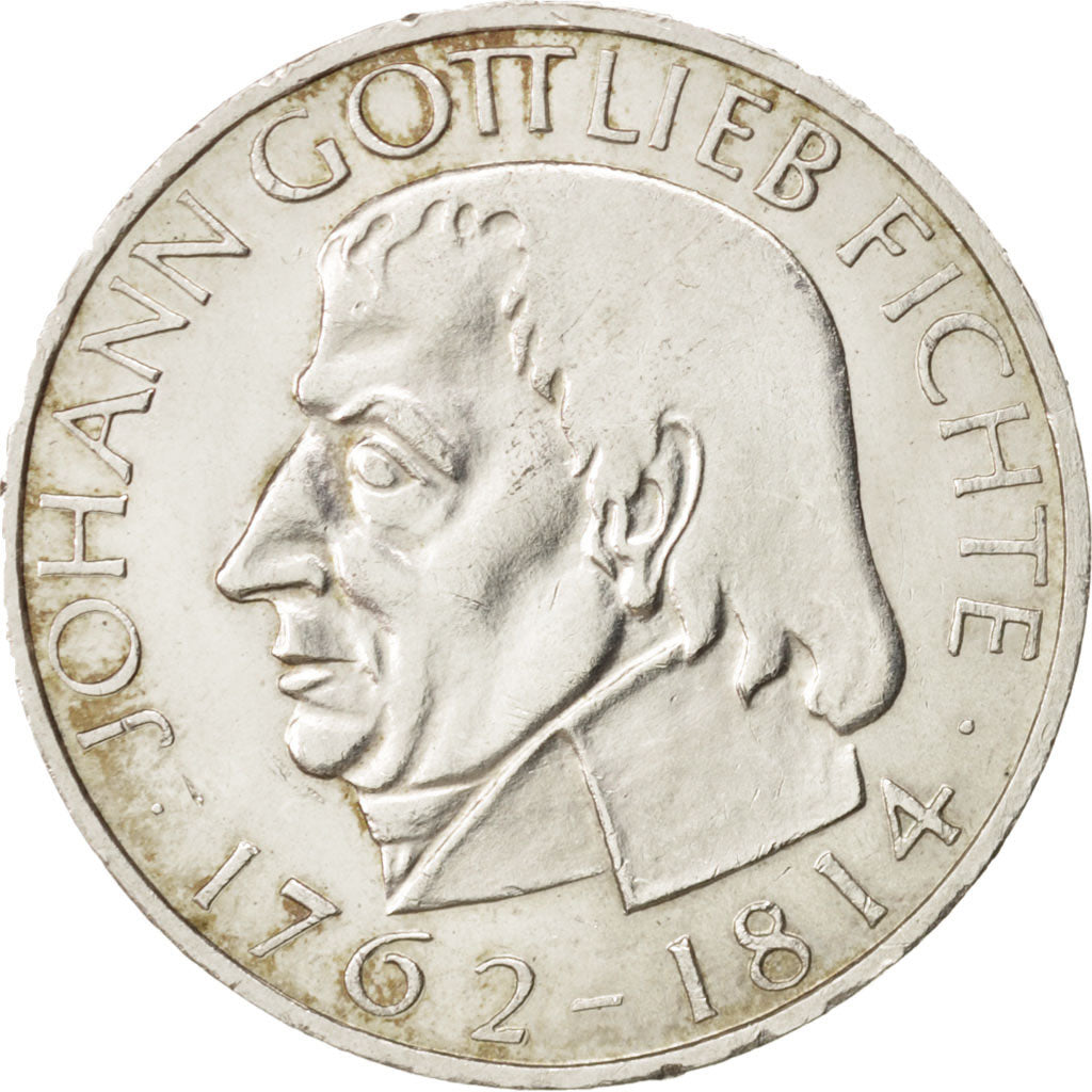 GERMANY - FEDERAL REPUBLIC, 5 Mark, 1964, Hamburg, Germany, MS(60-62), Silver...
