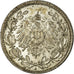 Munten, DUITSLAND - KEIZERRIJK, 1/2 Mark, 1916, Berlin, ZF, Zilver, KM:17