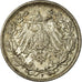 Moneda, ALEMANIA - IMPERIO, 1/2 Mark, 1916, Stuttgart, MBC, Plata, KM:17