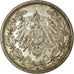 Munten, DUITSLAND - KEIZERRIJK, 1/2 Mark, 1917, Berlin, ZF, Zilver, KM:17