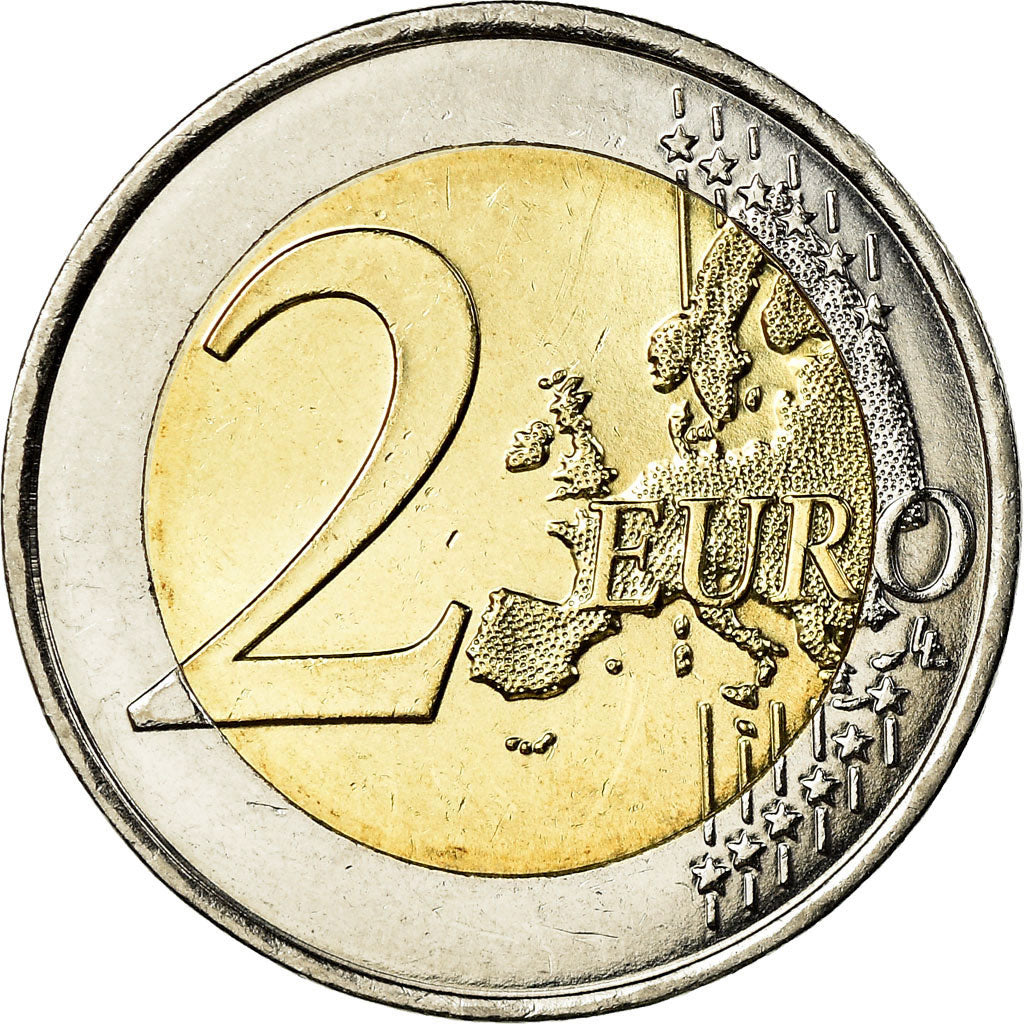 Francia, 2 Euro, Le Bleuet de France, 2018, BB+, Bi-metallico, Gadoury:28.