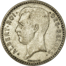 Coin, Belgium, 20 Francs, 20 Frank, 1934, VF(30-35), Silver, KM:103.1