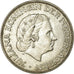 Munten, Nederland, Juliana, 2-1/2 Gulden, 1960, ZF+, Zilver, KM:185