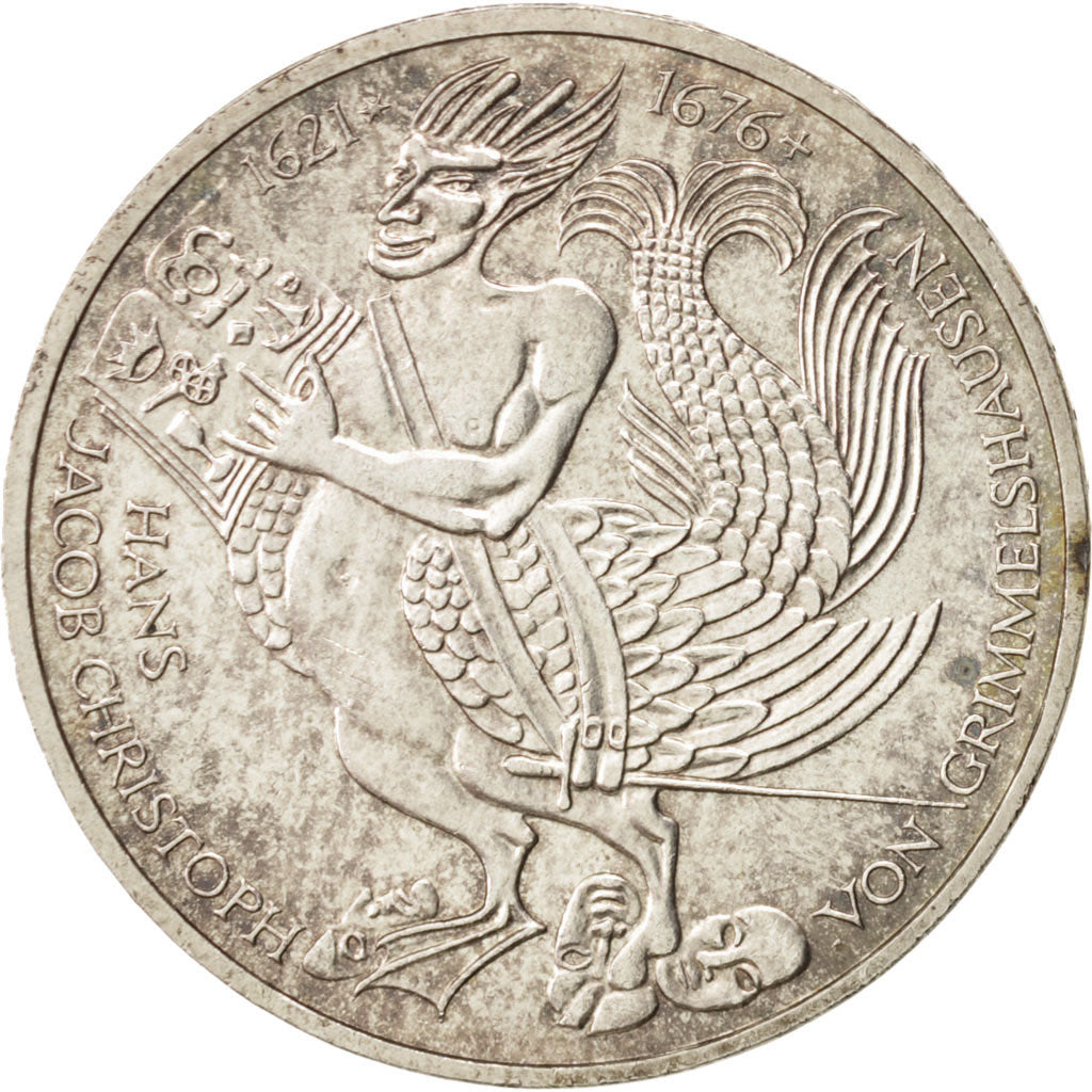 GERMANY - FEDERAL REPUBLIC, 5 Mark, 1976, Munich, Germany, AU(55-58), Silver,...