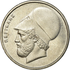 Moneta, Grecia, 20 Drachmes, 1988, BB+, Rame-nichel, KM:133