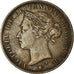 Coin, Jersey, Victoria, 1/12 Shilling, 1877, Heaton, AU(50-53), Bronze, KM:8