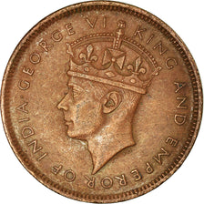 Moneta, Mauritius, George VI, 5 Cents, 1942, Pretoria, BB, Bronzo, KM:20