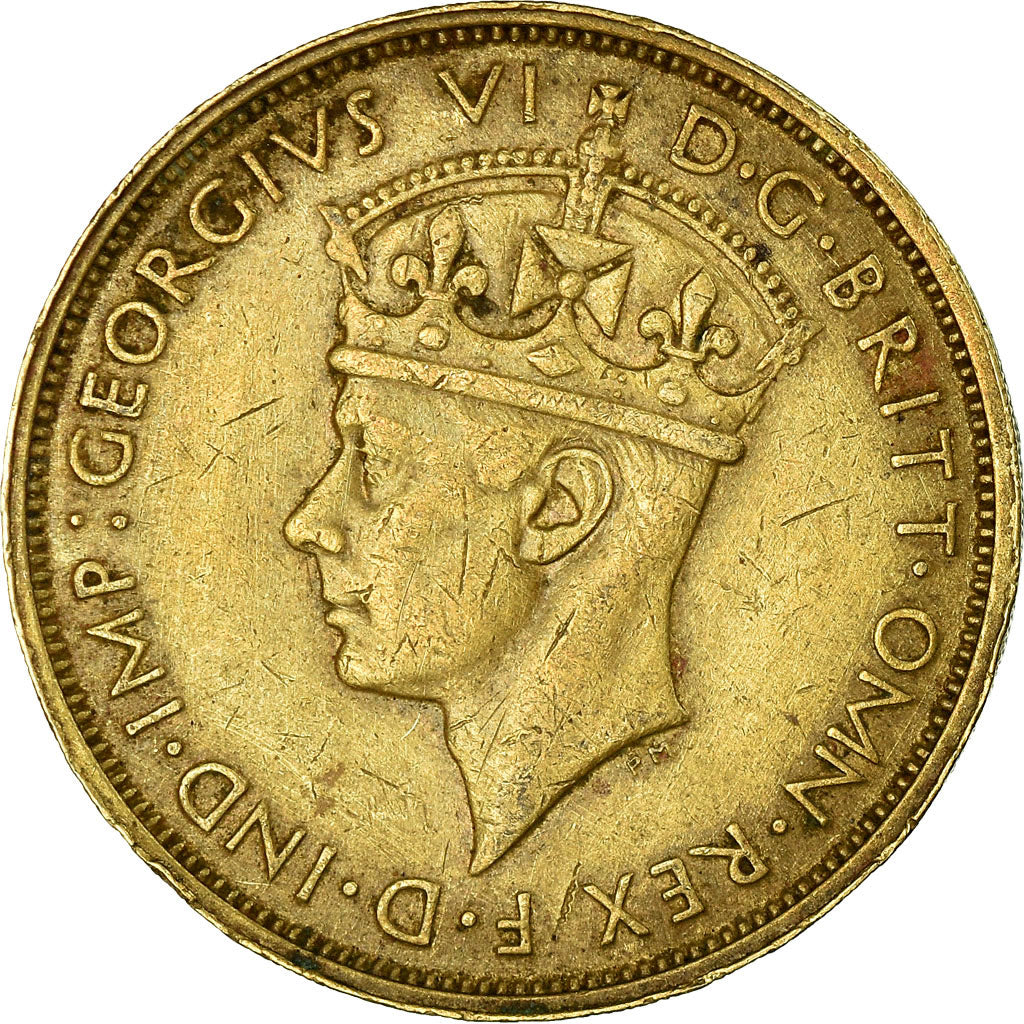 Moneta, AFRICA OCCIDENTALE BRITANNICA, George VI, 2 Shillings, 1939, BB