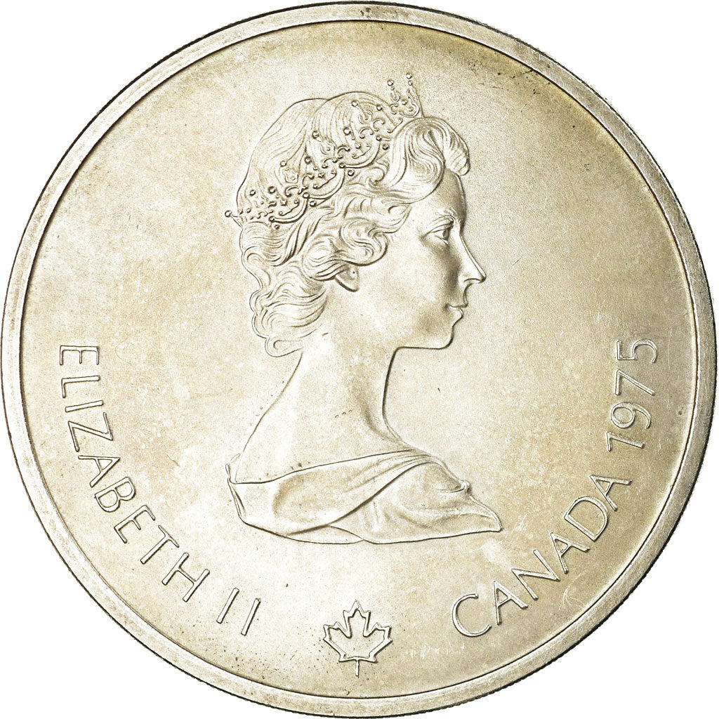 Moneta, Canada, Elizabeth II, 10 Dollars, 1975, Royal Canadian Mint, Ottawa