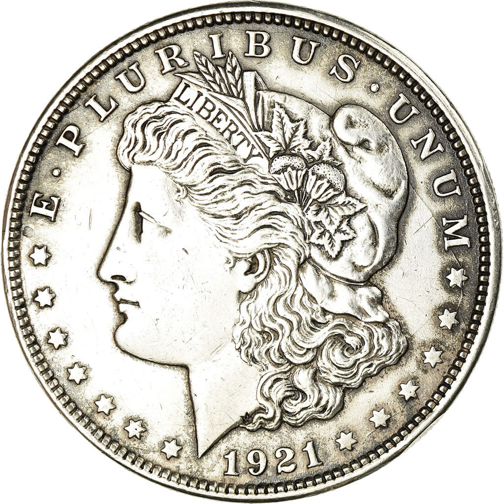Moneta, Stati Uniti, Morgan Dollar, Dollar, 1921, U.S. Mint, Philadelphia, BB