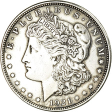 Moneta, Stati Uniti, Morgan Dollar, Dollar, 1921, U.S. Mint, Philadelphia, BB