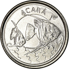 Coin, Brazil, 1000 Cruzeiros, 1992, AU(55-58), Stainless Steel, KM:626