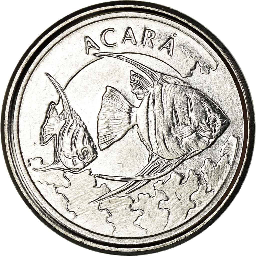 Monnaie, Brésil, 1000 Cruzeiros, 1992, TTB, Stainless Steel, KM:626