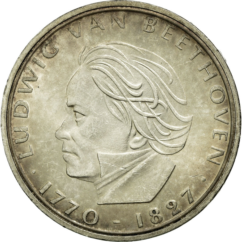 Coin, GERMANY - FEDERAL REPUBLIC, 5 Mark, 1970, Stuttgart, Germany, MS(60-62)