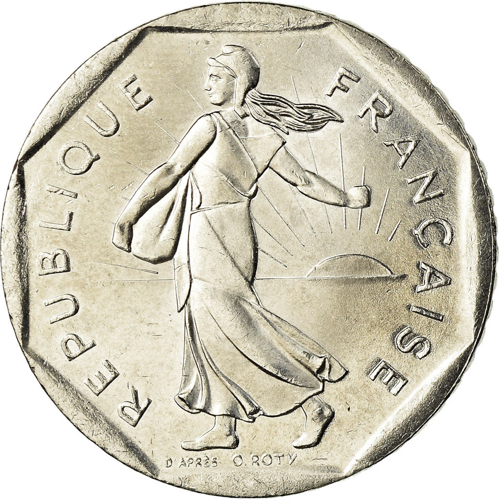 Monnaie, France, Semeuse, 2 Francs, 1993, Paris, SPL, Nickel, Gadoury:547