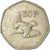 Moneta, REPUBLIKA IRLANDII, 50 Pence, 1981, EF(40-45), Miedź-Nikiel, KM:24