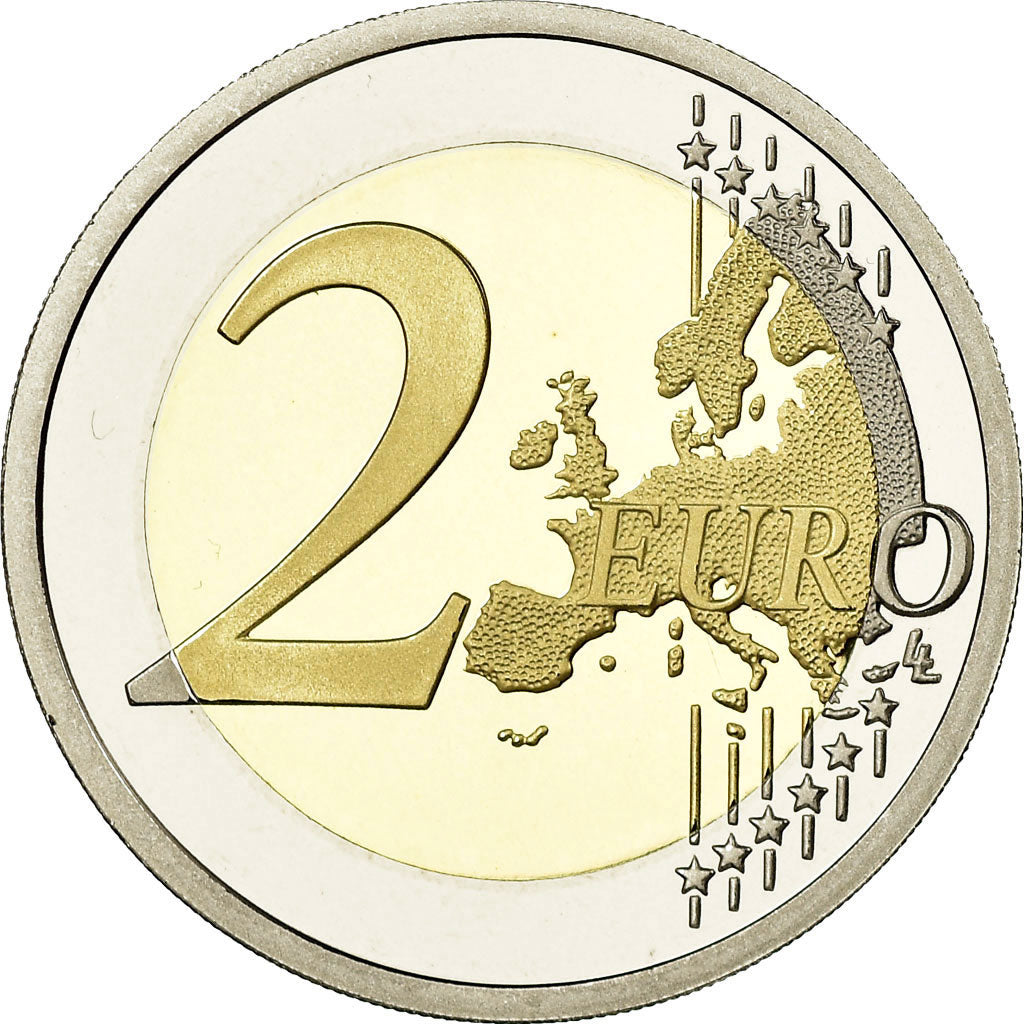 Francia, 2 Euro, 2008, BE, FDC, Bi-metallico, KM:1414
