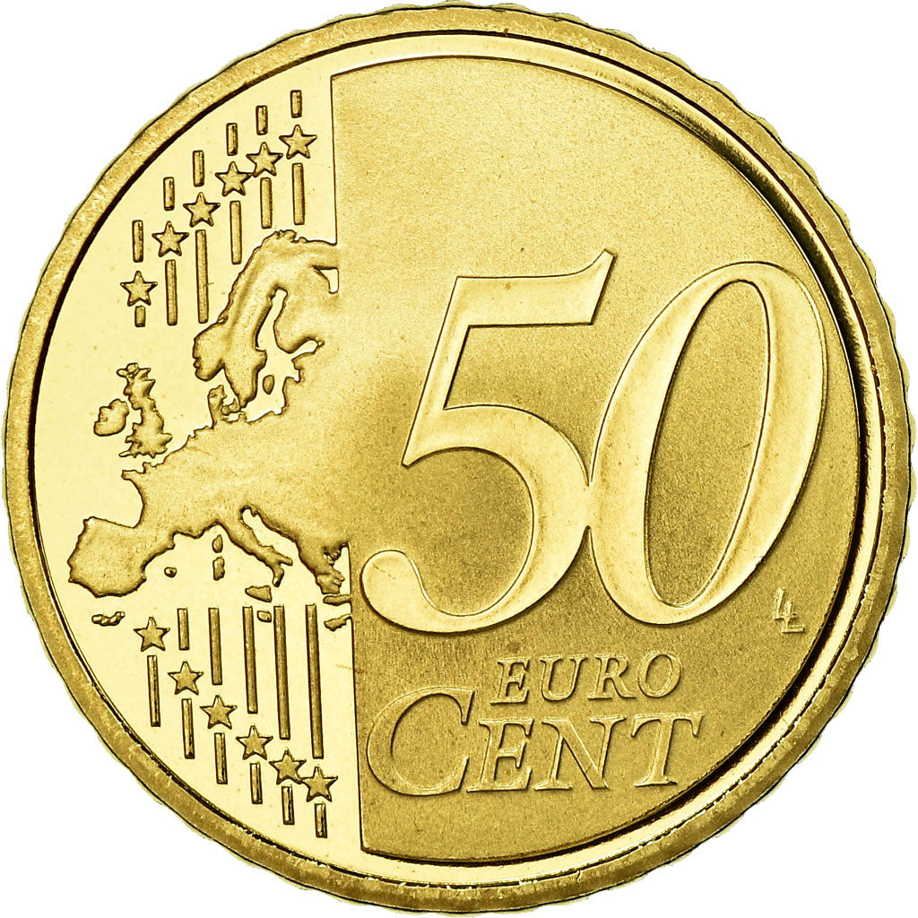 Francja, 50 Euro Cent, 2009, Paris, BE, MS(65-70), Mosiądz, KM:1412