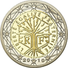 Francia, 2 Euro, 2010, BE, FDC, Bi-metallico, KM:1414