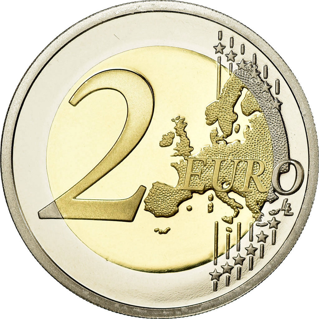 Francia, 2 Euro, 2010, BE, FDC, Bi-metallico, KM:1414