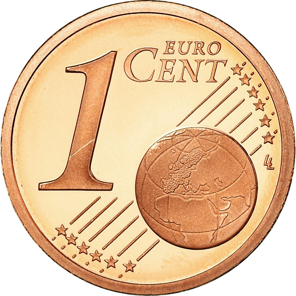 Francia, Euro Cent, 2010, BE, FDC, Acciaio placcato rame, KM:1282