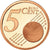 Francia, 5 Euro Cent, 2011, BE, FDC, Acciaio placcato rame, KM:1284