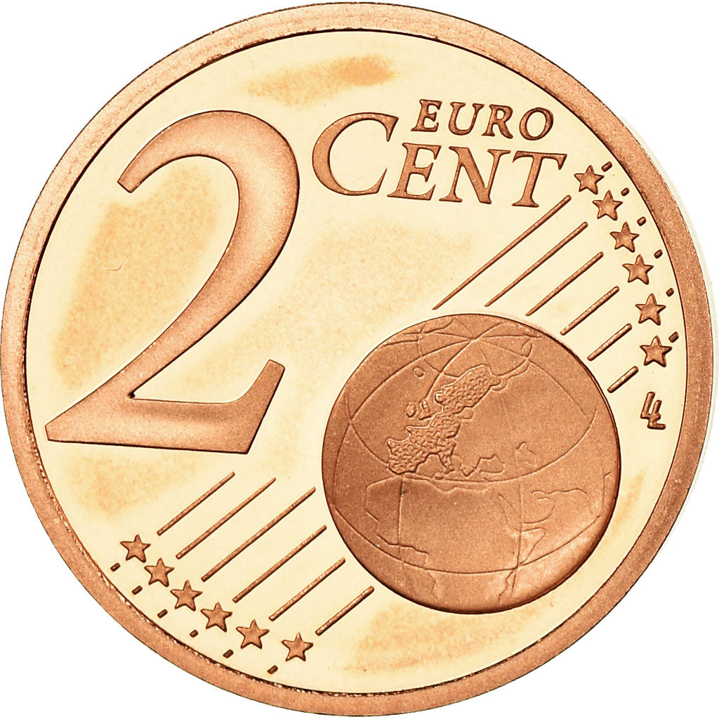 Francia, 2 Euro Cent, 2011, BE, FDC, Acciaio placcato rame, KM:1283