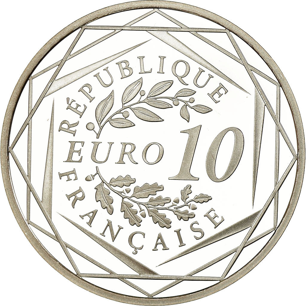 Francia, Hercule, 10 Euro, 2012, BE, FDC, Argento, KM:2073