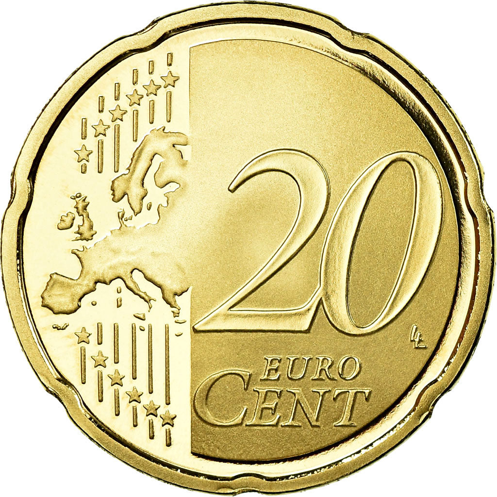 Francia, 20 Euro Cent, 2012, BE, FDC, Ottone, KM:1411