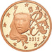 France, 5 Euro Cent, 2012, BE, MS(65-70), Copper Plated Steel, KM:1284