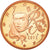 Francia, 2 Euro Cent, 2012, BE, FDC, Acciaio placcato rame, KM:1283