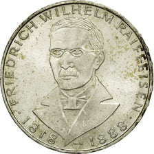 Coin, GERMANY - FEDERAL REPUBLIC, 5 Mark, 1968, Hamburg, Germany, AU(50-53)