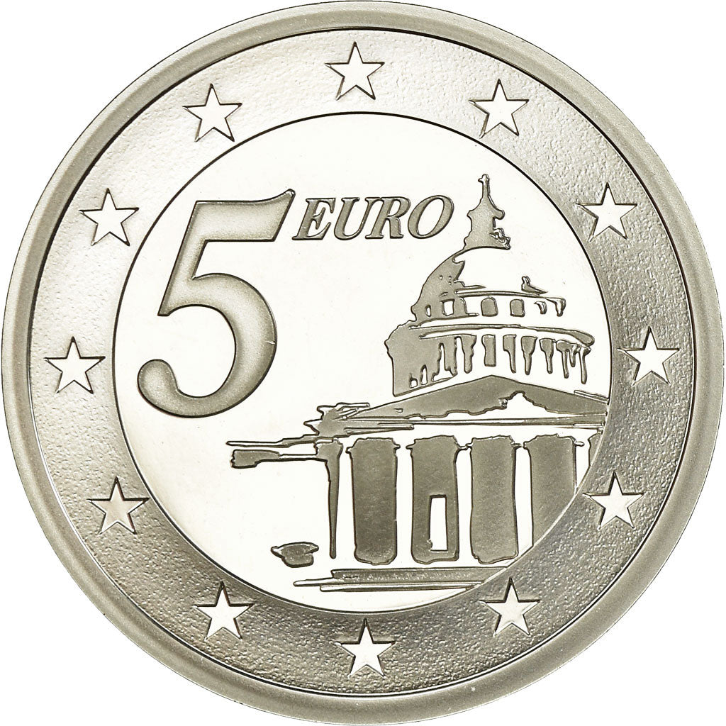 Francia, 5 Euro, 2005, BE, FDC, Argento, KM:2010