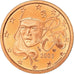 Francia, 5 Euro Cent, 2003, BE, FDC, Acciaio placcato rame, KM:1284