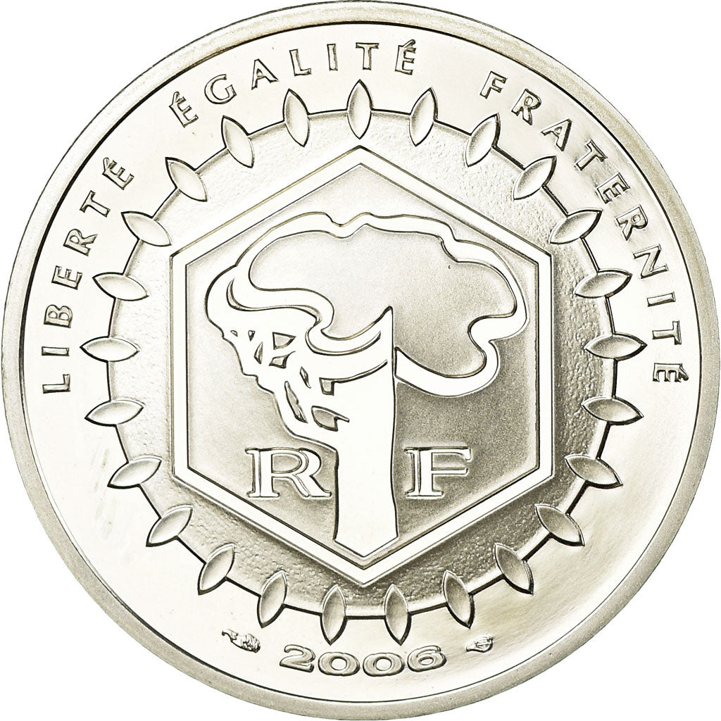 Francia, 5 Euro, 2006, BE, FDC, Argento, KM:2010