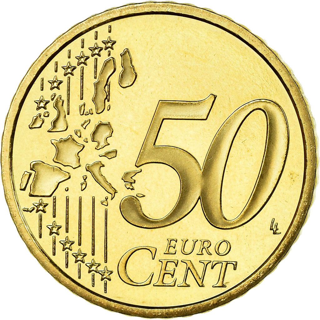 France, 50 Euro Cent, 2006, BE, MS(65-70), Brass, KM:1287