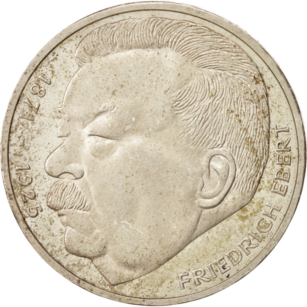 Coin, GERMANY - FEDERAL REPUBLIC, 5 Mark, 1975, Hamburg, Germany, MS(60-62)