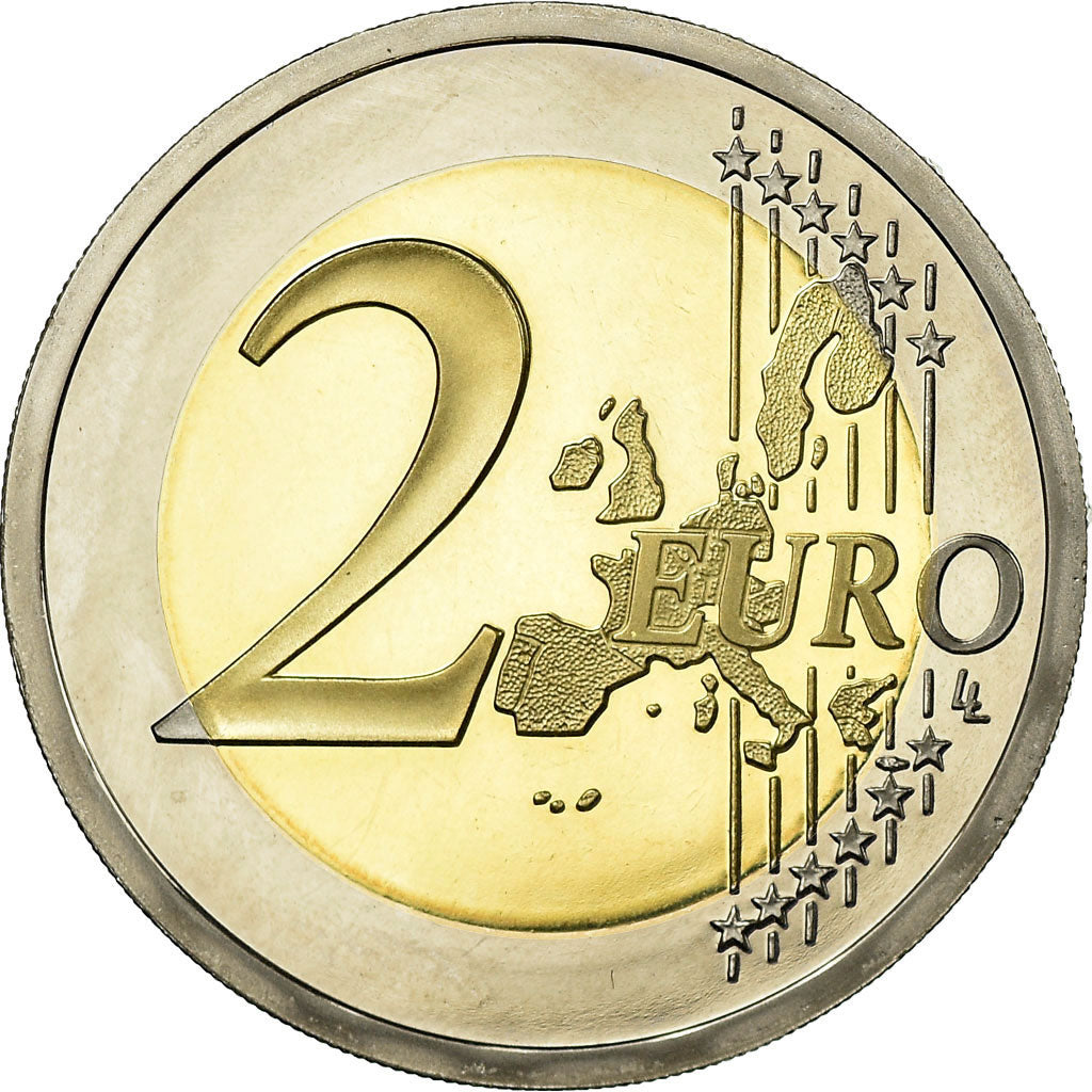 Francia, 2 Euro, 2004, BE, FDC, Bi-metallico, KM:1289