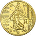 France, 50 Euro Cent, 2004, BE, MS(65-70), Brass, KM:1287