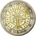 Francja, 2 Euro, 2000, Paris, BE, MS(65-70), Bimetaliczny, KM:1289