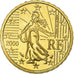 Francia, 10 Euro Cent, 2000, BE, FDC, Ottone, KM:1285