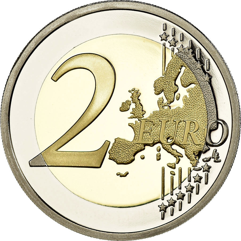 Frankreich, 2 Euro, 2015, BE, STGL, Bi-Metallic, KM:New