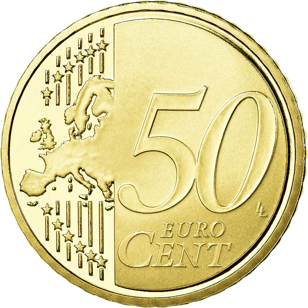 Francia, 50 Euro Cent, 2015, BE, FDC, Ottone, KM:New
