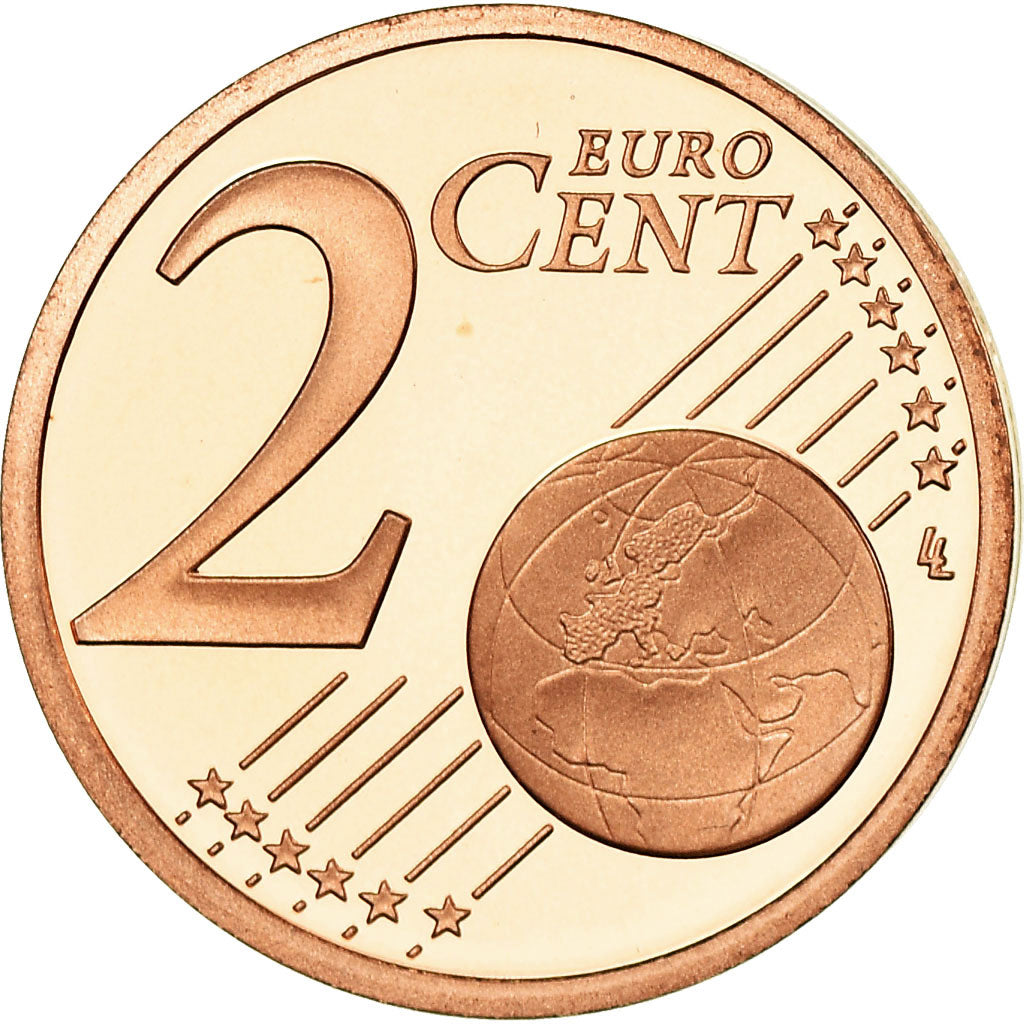 France, 2 Euro Cent, 2015, BE, MS(65-70), Copper Plated Steel, KM:New
