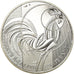 Francia, Monnaie de Paris, 10 Euro, Coq, 2016, BE, FDC, Plata, KM:New