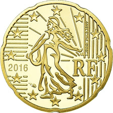 Francia, 20 Euro Cent, 2016, BE, FDC, Ottone, KM:New