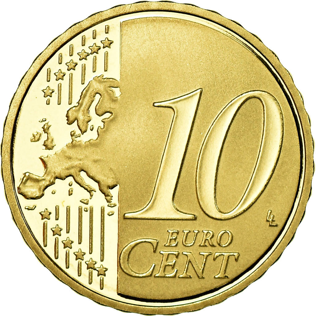 Francia, 10 Euro Cent, 2016, BE, FDC, Ottone, KM:New